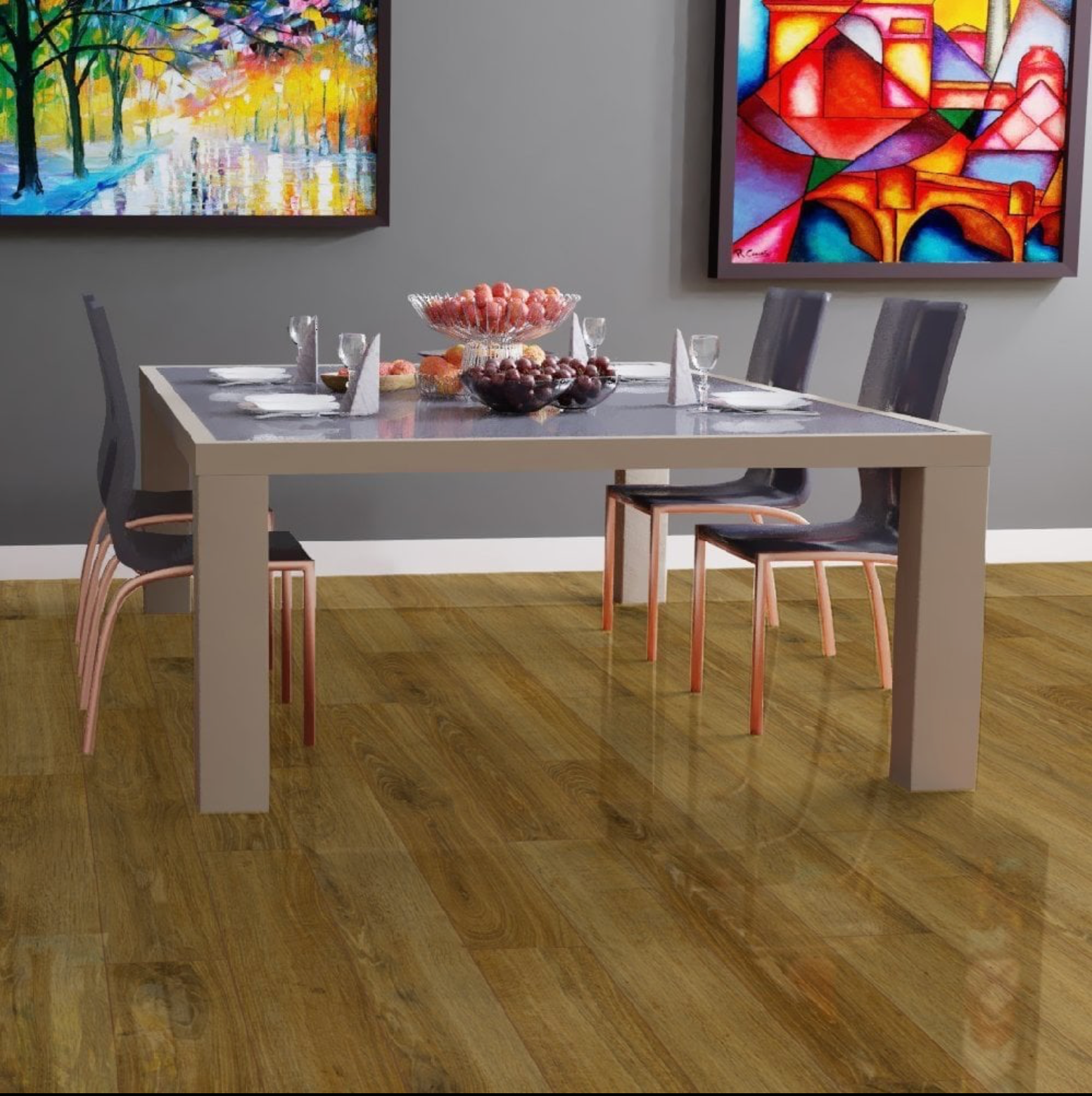 Hamsterley oak 8mm High Gloss Lamiante