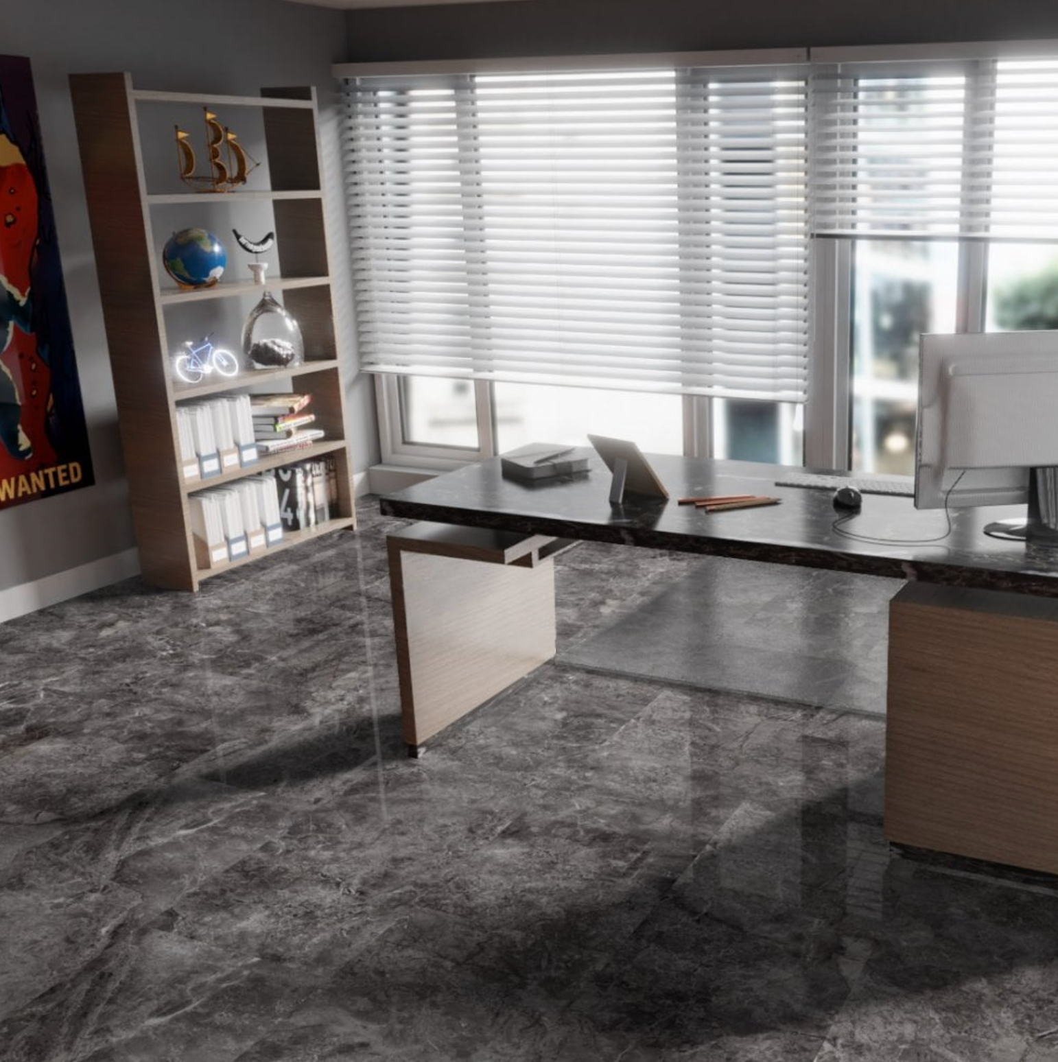 Scuro Stone 8mm High Gloss Lamiante