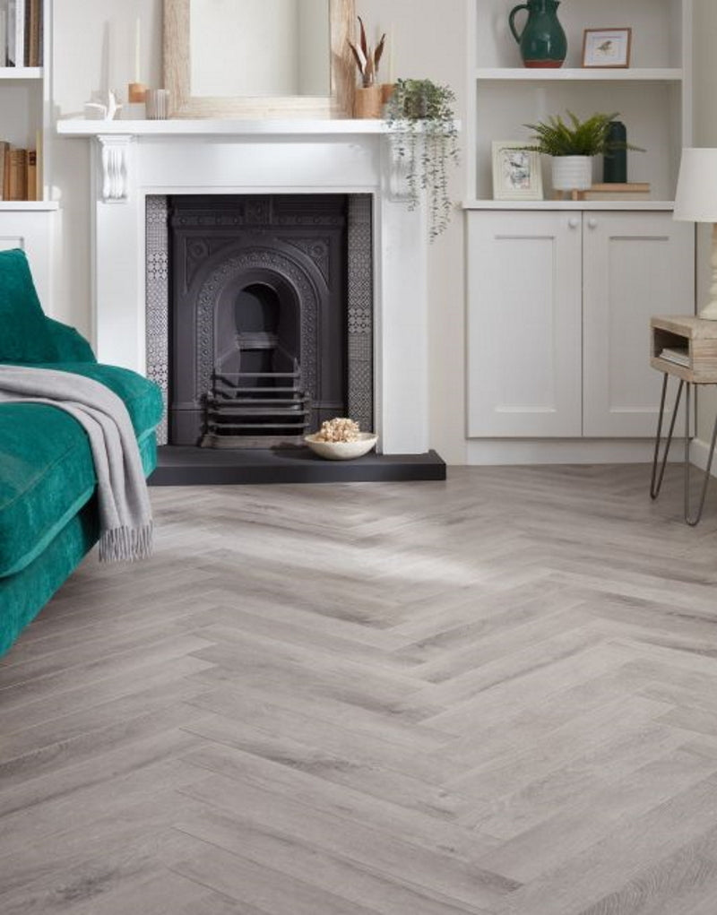 Greystone Oak 8mm Herringbone