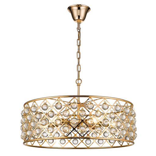 065GD6DECO 6 Light Ceiling Pendant Light Gold