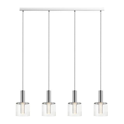 039CH4DECO Elvita 4 Light Ceiling Pendant Polished Chrome