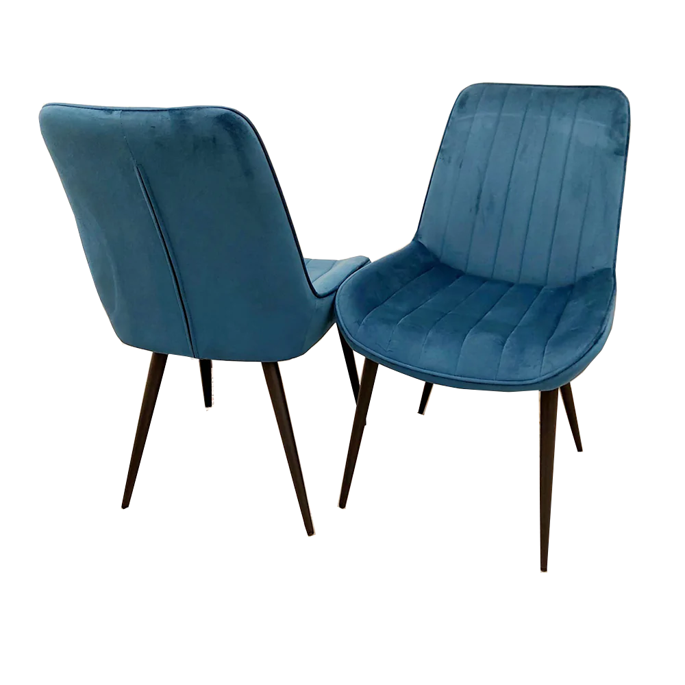 Dido Dining Chair Navy Velvet