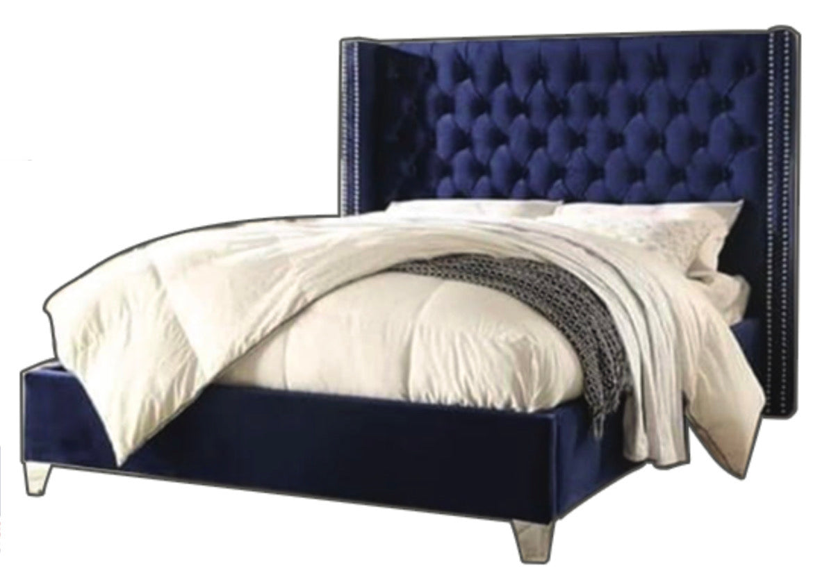 luxe Sleigh Bed