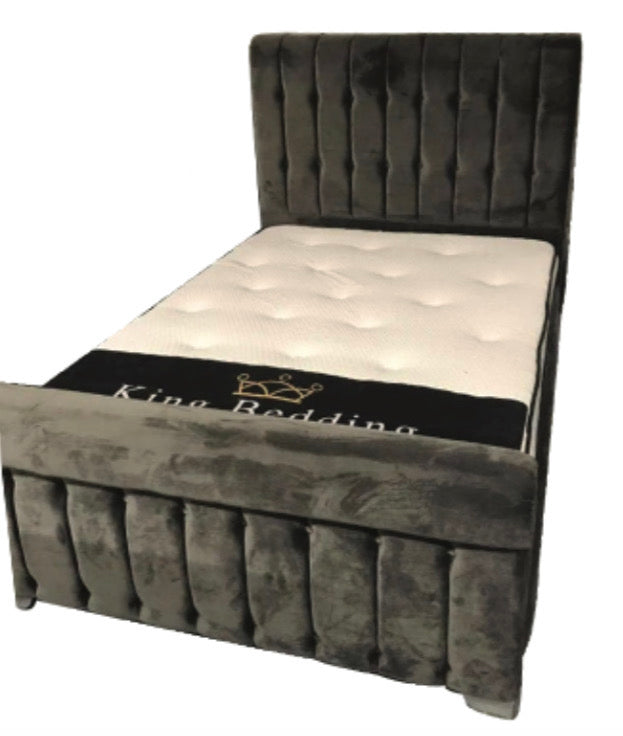 Rouge Sleigh Bed