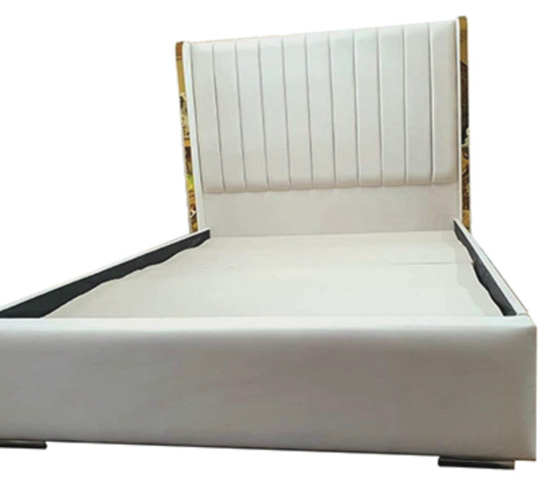 Gold Bling Sleigh Bed