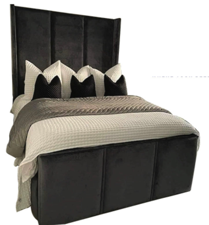 Kassy Sleigh Bed