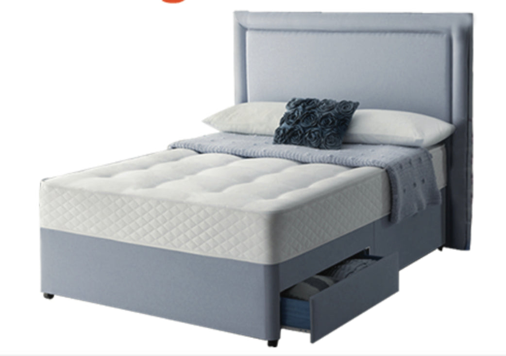 54' Bumper Plain Divan Bed