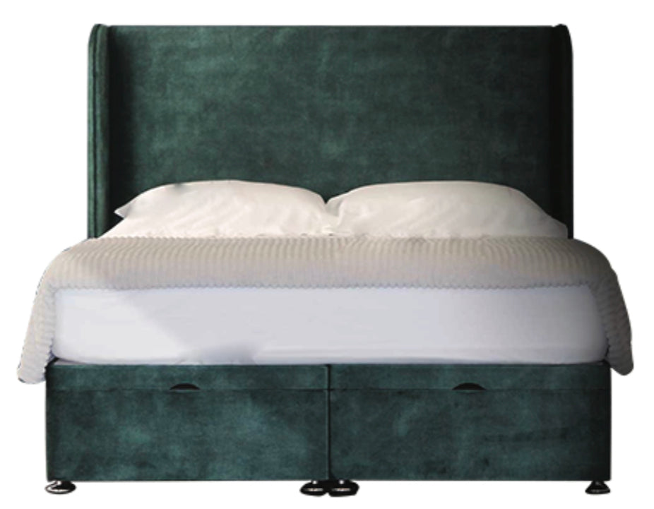 54' Plain Ottoman Divan Bed