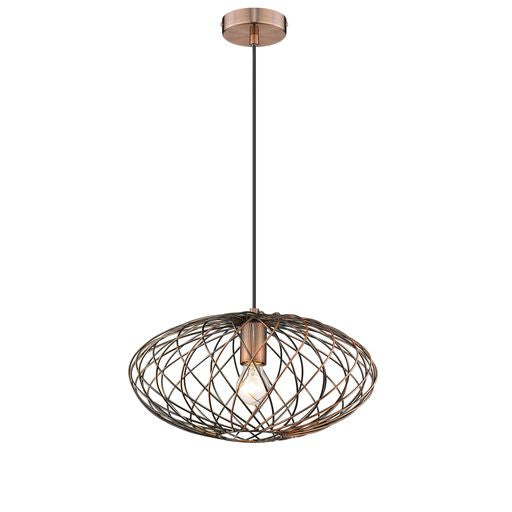 040AC1PEND 1 Light Ceiling Pendant Antique Copper