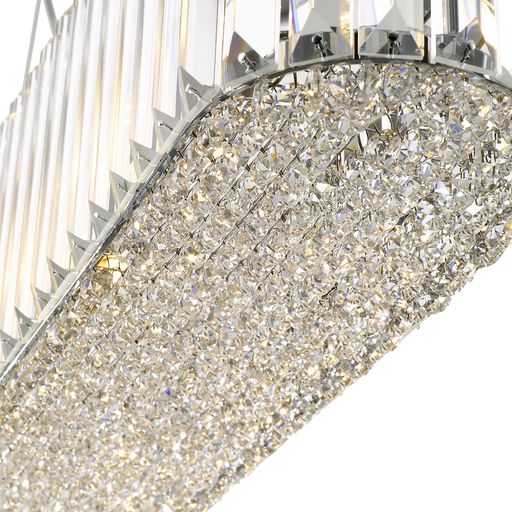 B082CL6DECO Belgium 6 Light Ceiling Pendant Crystal