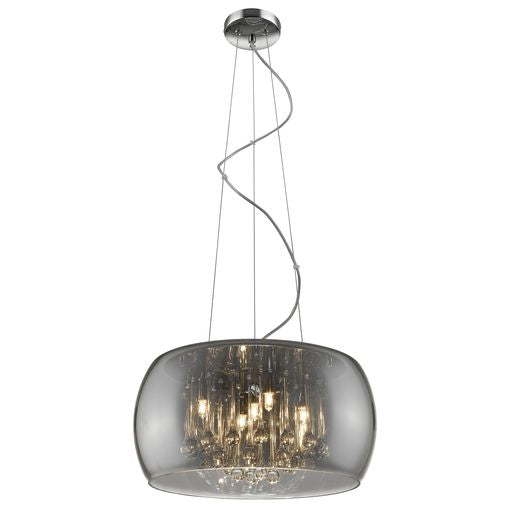 040CH5DECO 5 Light Ceiling Pendant Chrome