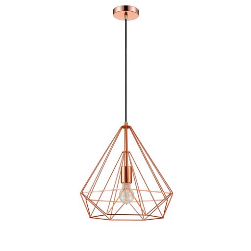 038CP1PEND 1 Light Ceiling Pendant Copper