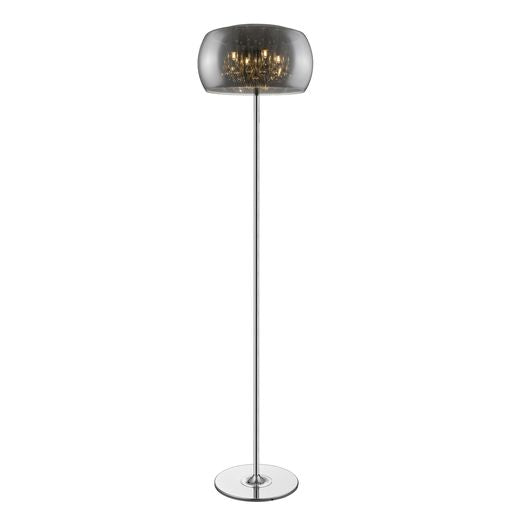 040CH4FLOL 4 Light Floor Lamp Chrome