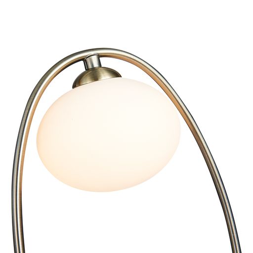 L018AB1TABL Leybourne 1 Light Touch Table Lamp Antique Brass