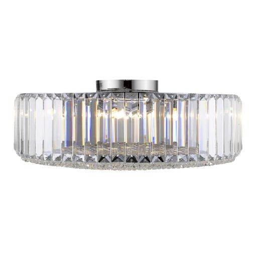 B046CL5FLUS Belgium 5 Light Flush Ceiling Light Crystal