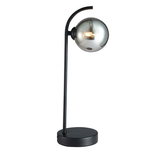 O015BL1TABL Otleby 1 Light Touch Table Lamp Matt Black