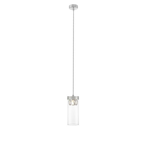 S011SN1PEND Socora 1 Light Ceiling Pendant Satin Chrome