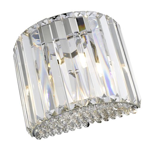 B022CL1WAL Belgium 1 Light Wall Light Crystal